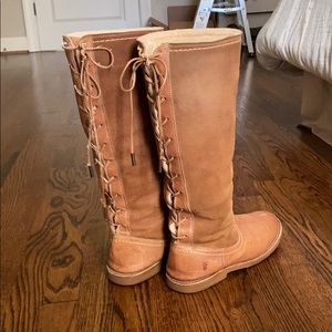 Lace up Frye Boots